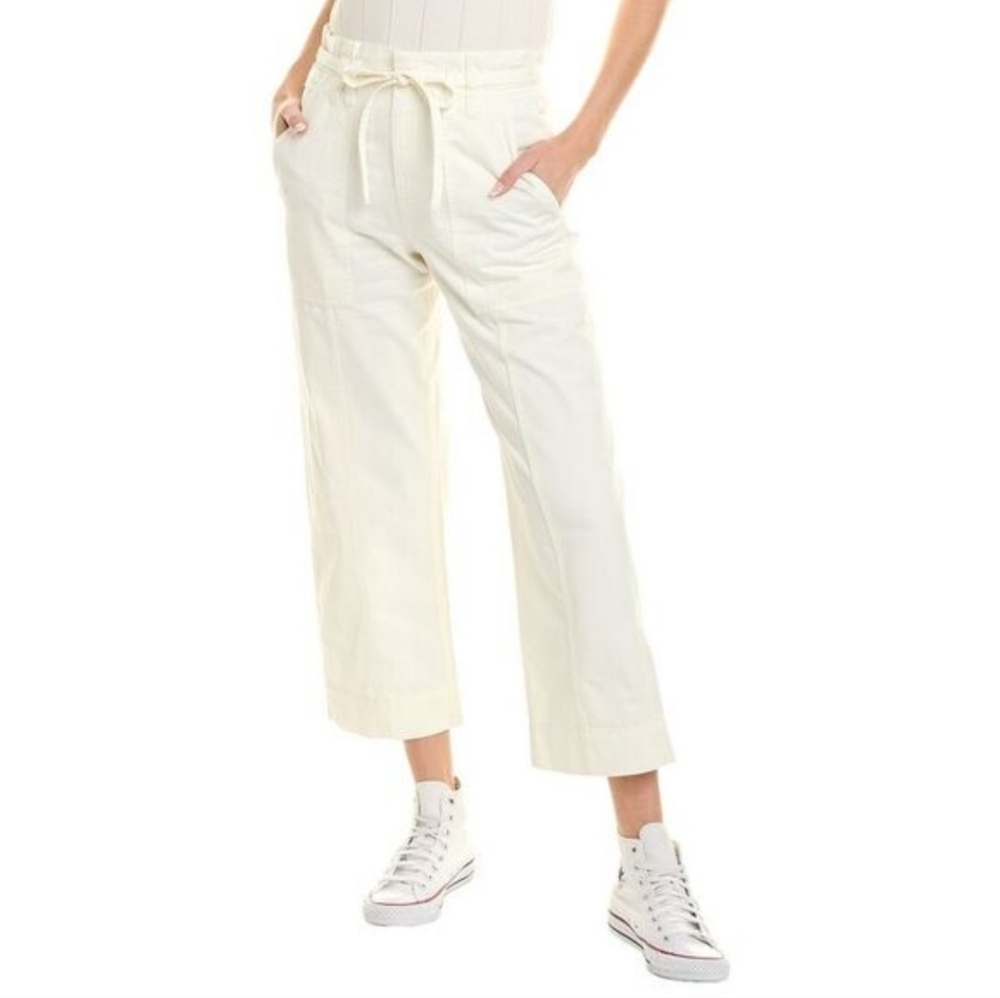 A.L.C. Augusta Twill Pant in Off-White Size 12